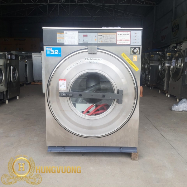 Máy giặt công nghiệp Châu Âu Gibau 32kg