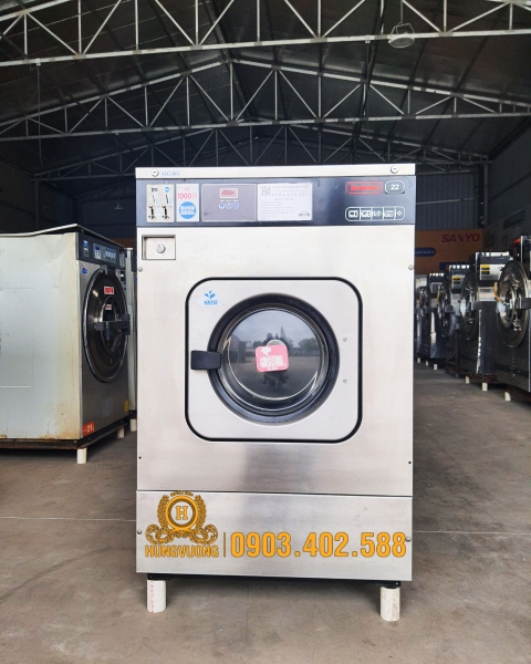 Máy giặt công nghiệp Châu Âu Lavamac 22kg