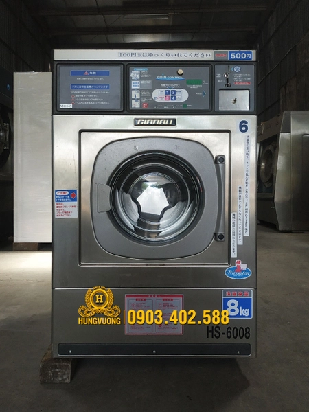 Máy giặt công nghiệp Girbau HS-6008 CC-H - 8kg