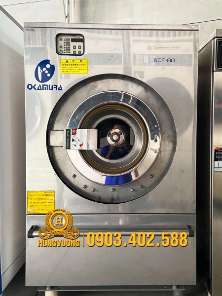 Máy giặt công nghiệp Okamura Wof 80 - 8kg