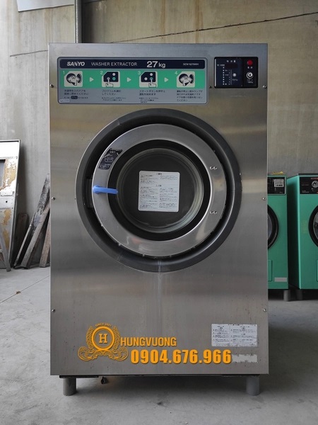 Máy giặt công nghiệp Sanyo SCW 5270WH - 27kg