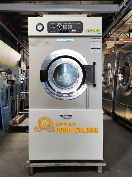 Máy sấy Itsumi 20kg - Máy Giặt Công Nghiệp Hùng Vương -  Công Ty TNHH Thương Mại Xuất Nhập Khẩu Hùng Vương