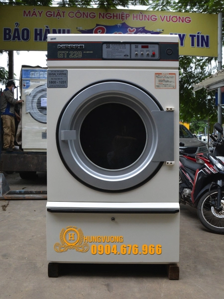 Máy sấy Nippre 22kg - Máy Giặt Công Nghiệp Hùng Vương -  Công Ty TNHH Thương Mại Xuất Nhập Khẩu Hùng Vương
