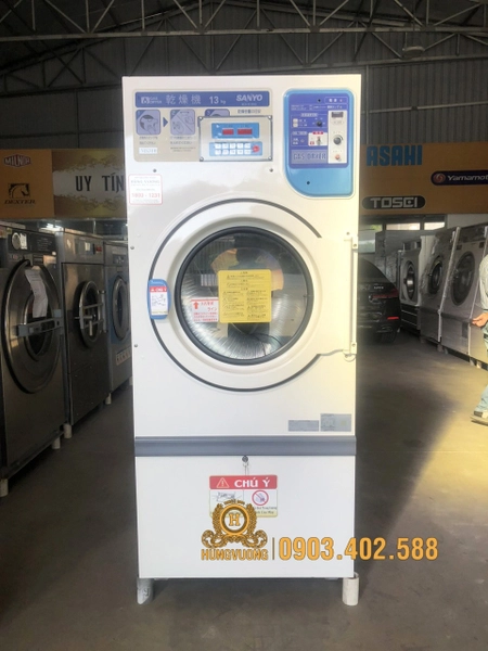 Máy sấy Sanyo 13kg - Máy Giặt Công Nghiệp Hùng Vương -  Công Ty TNHH Thương Mại Xuất Nhập Khẩu Hùng Vương