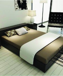 Giường gỗ công nghiệp