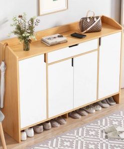 Tủ giày gỗ 4 cánh