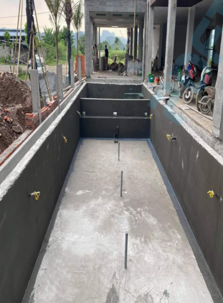 Sàn lộ thiên bằng hệ polymer 01 thành phần
