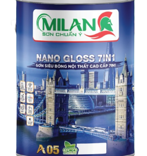 Sơn siêu bóng nội thất cao cấp 7in1- NANO GLOSS