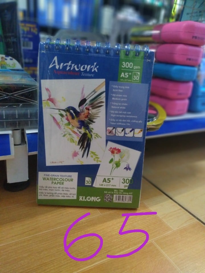 Giấy vẽ sần A5