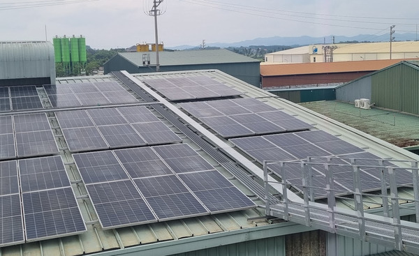 Điện mặt trời áp mái - Công ty Cổ phần May Tiên Lục