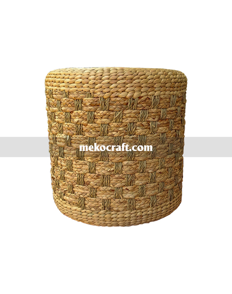 Ghế đôn lục bình đan