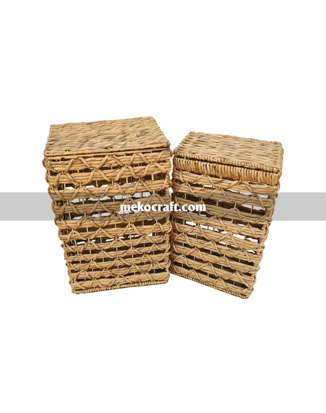 Giỏ lục bình đựng đồ chữ nhật