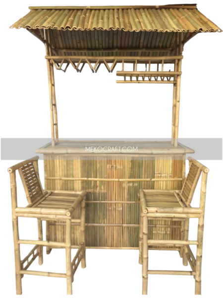 Quầy bar tre Tiki