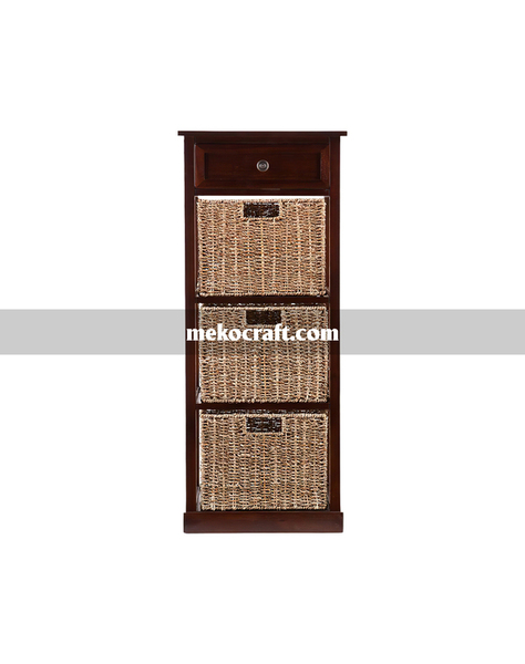 Tủ 3 hộc cói GT1002