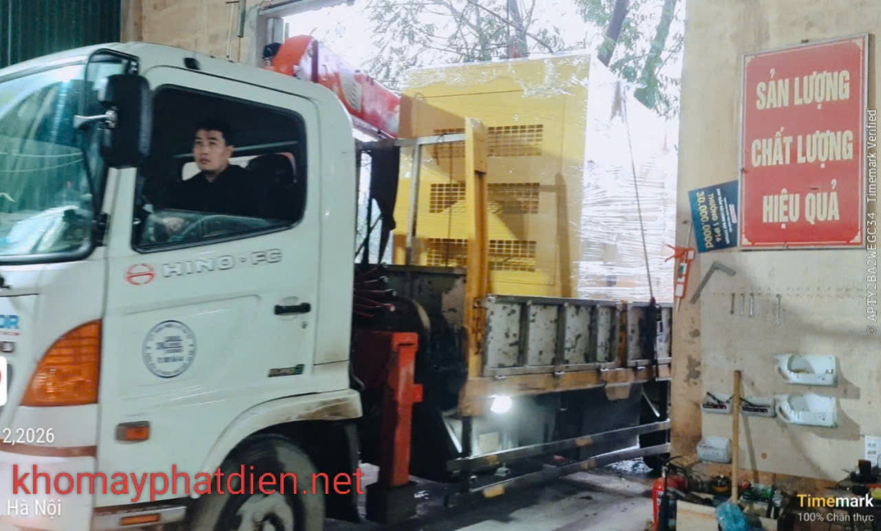 Dự án máy phát điện 375kva SDEC