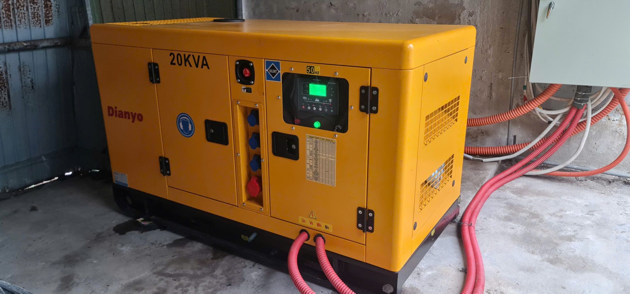 Lắp đặt máy phát điện 20kva