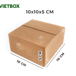 Hộp carton 10x10x6 - Bao Bì Carton Vietbox.vn - Công ty TNHH Sản Xuất Và Thương Mại VIETBOX