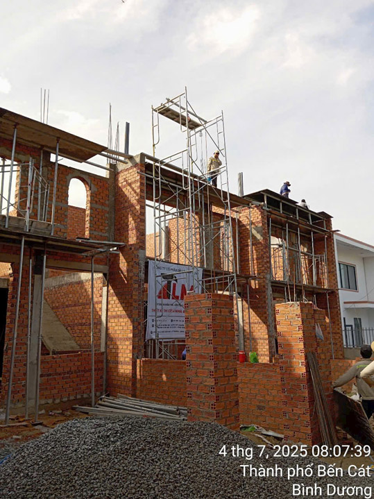 Hình ảnh thi công tại TLM CONST