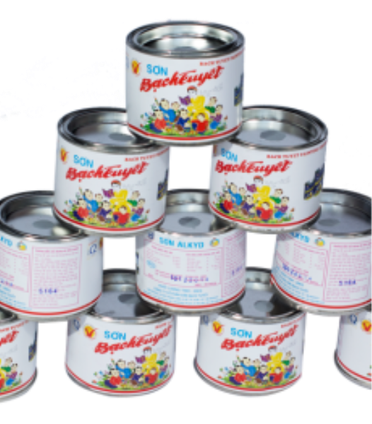 Sơn dầu bóng 2K Bạch Tuyết