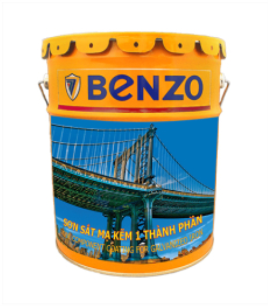 Sơn sắt mạ kẽm Benzo 1 thành phần