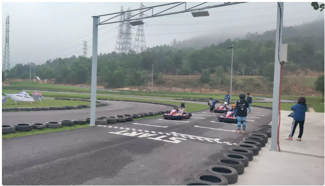 Dự án Monaco Nghi Sơn xây dựng hệ thống tính giờ cho đường đua Go Kart