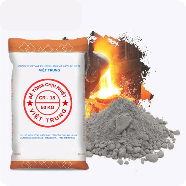 Bê tông chịu nhiệt CR-18