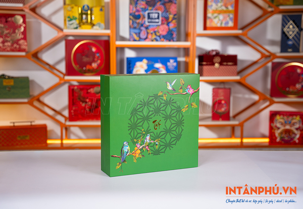Hộp cứng quà tết - In Bao Bì Giấy Tân Phú - Công Ty TNHH Sản Xuất In ấn Và Bao Bì Tân Phú