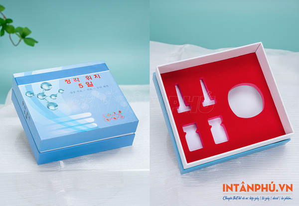 Hộp giấy cứng cao cấp - In Bao Bì Giấy Tân Phú - Công Ty TNHH Sản Xuất In ấn Và Bao Bì Tân Phú