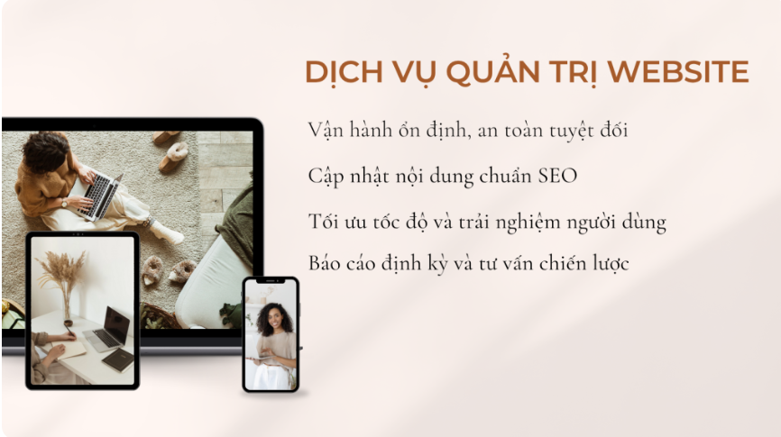 Quản trị website - Công Ty TNHH Davision Labs