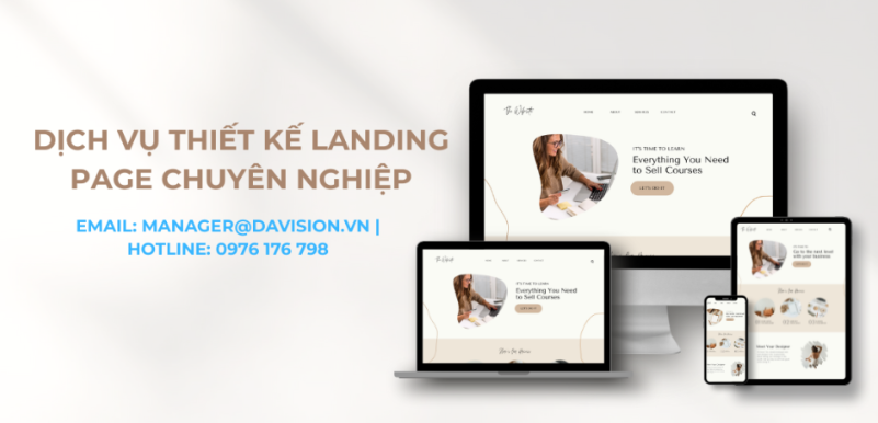 Thiết kế website - Công Ty TNHH Davision Labs