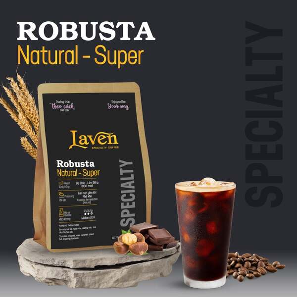 Cà phê Robusta Natural Super Gu - Laven Coffee - Công Ty TNHH Laven Group