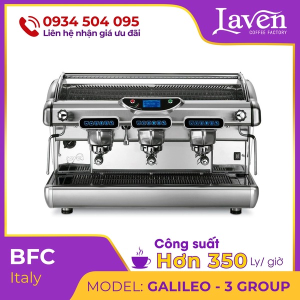 Máy pha cà phê BFC Galileo 3 Group - Laven Coffee - Công Ty TNHH Laven Group