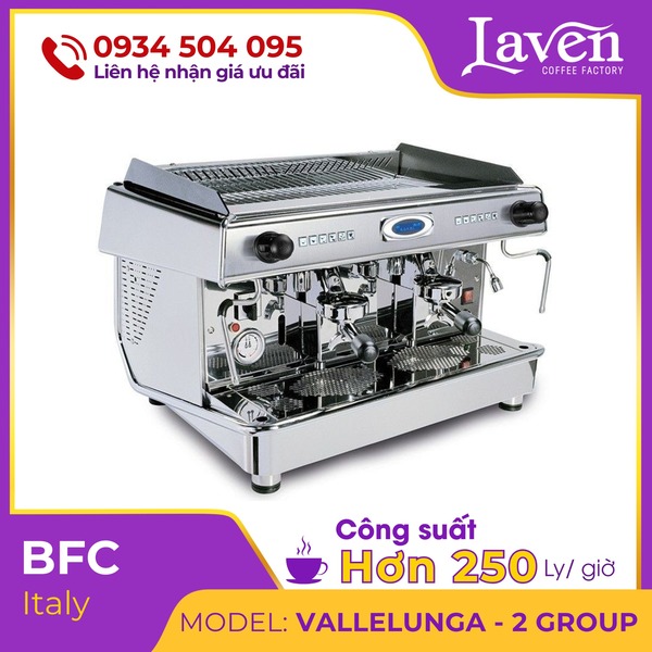 Máy pha cà phê BFC Vallelunga 2 Group - Laven Coffee - Công Ty TNHH Laven Group