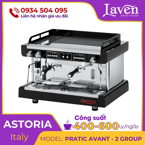 Máy pha cà phê Astoria Pratic Avant 2 Group - Laven Coffee - Công Ty TNHH Laven Group