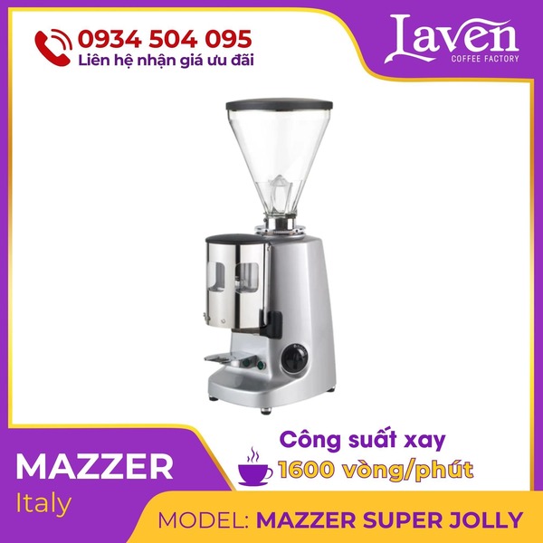 Máy xay cà phê Mazzer Super Jolly - Laven Coffee - Công Ty TNHH Laven Group