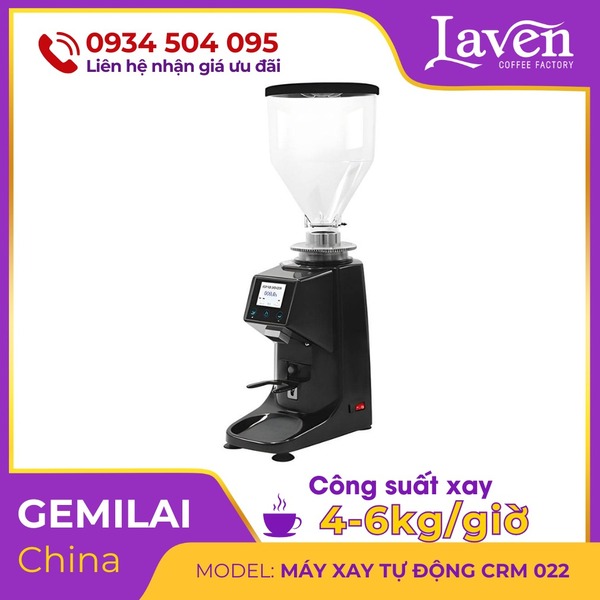Máy xay cà phê Gemilai CRM 022 - Laven Coffee - Công Ty TNHH Laven Group
