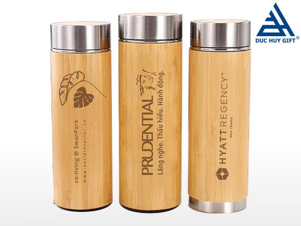 Bình giữ nhiệt vỏ tre