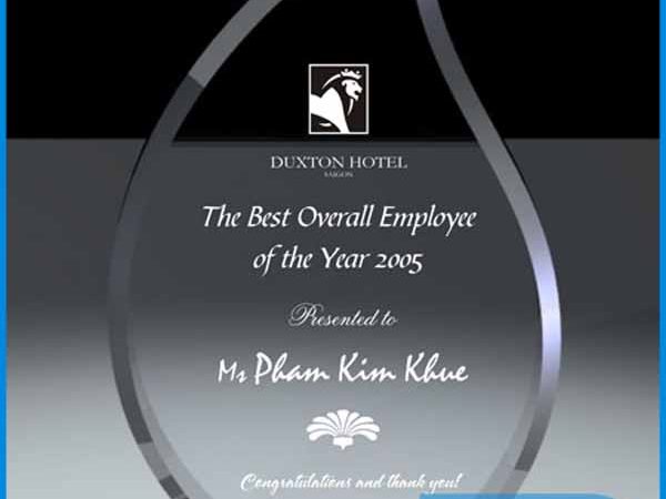 Kỷ niệm chương thủy tinh