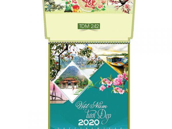 Lịch 52 tuần 37x72cm