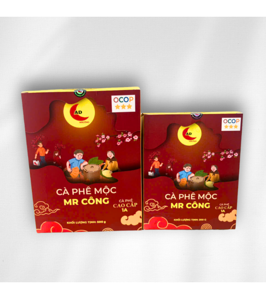 Cà phê cao cấp Mr Công (200g/500g) - Cà Phê Mộc Mr Công - Công Ty TNHH TM DV XK Cà Phê Mộc Mr Công