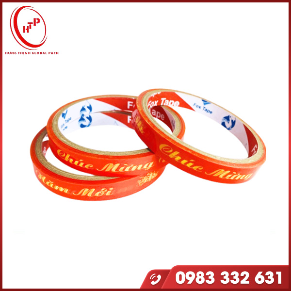 Băng keo chúc mừng năm mới - Băng Keo Hưng Thịnh Global Pack - Công Ty TNHH Hưng Thịnh Global Pack