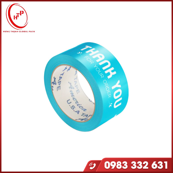 Băng keo in chữ Thank You - Băng Keo Hưng Thịnh Global Pack - Công Ty TNHH Hưng Thịnh Global Pack