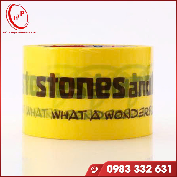 Băng keo in tên theo yêu cầu - Băng Keo Hưng Thịnh Global Pack - Công Ty TNHH Hưng Thịnh Global Pack