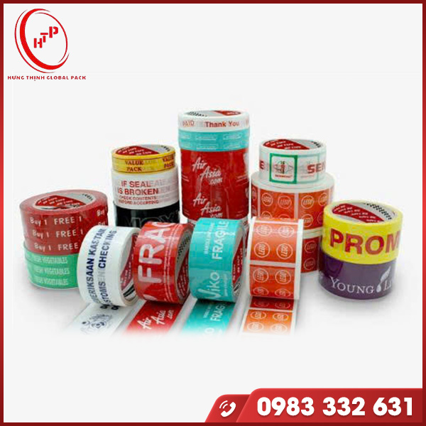 Băng keo in thương hiệu - Băng Keo Hưng Thịnh Global Pack - Công Ty TNHH Hưng Thịnh Global Pack