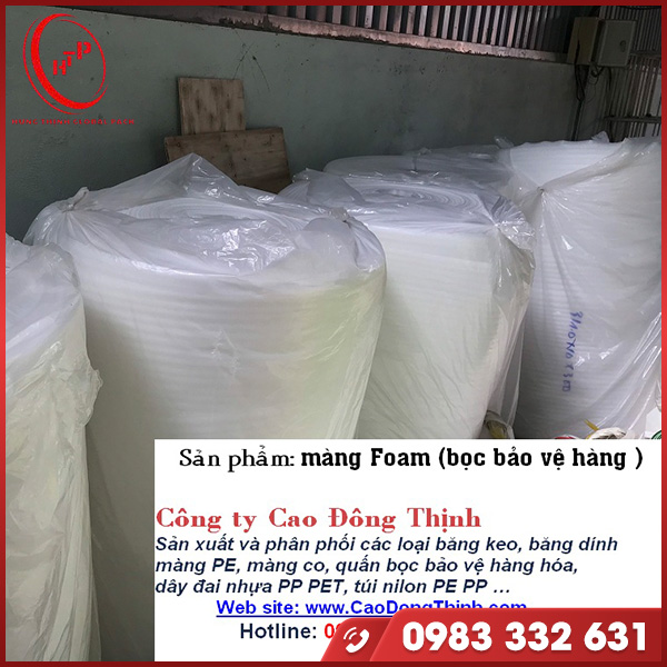 Màng Foam - Băng Keo Hưng Thịnh Global Pack - Công Ty TNHH Hưng Thịnh Global Pack