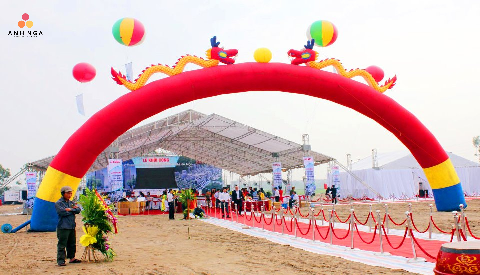 Cho thuê cổng hơi sự kiện - Anh Nga Event - Công Ty TNHH Quảng Cáo Truyền Thông Anh Nga