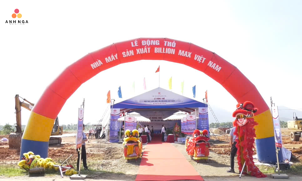 Cho thuê cổng hơi sự kiện - Anh Nga Event - Công Ty TNHH Quảng Cáo Truyền Thông Anh Nga