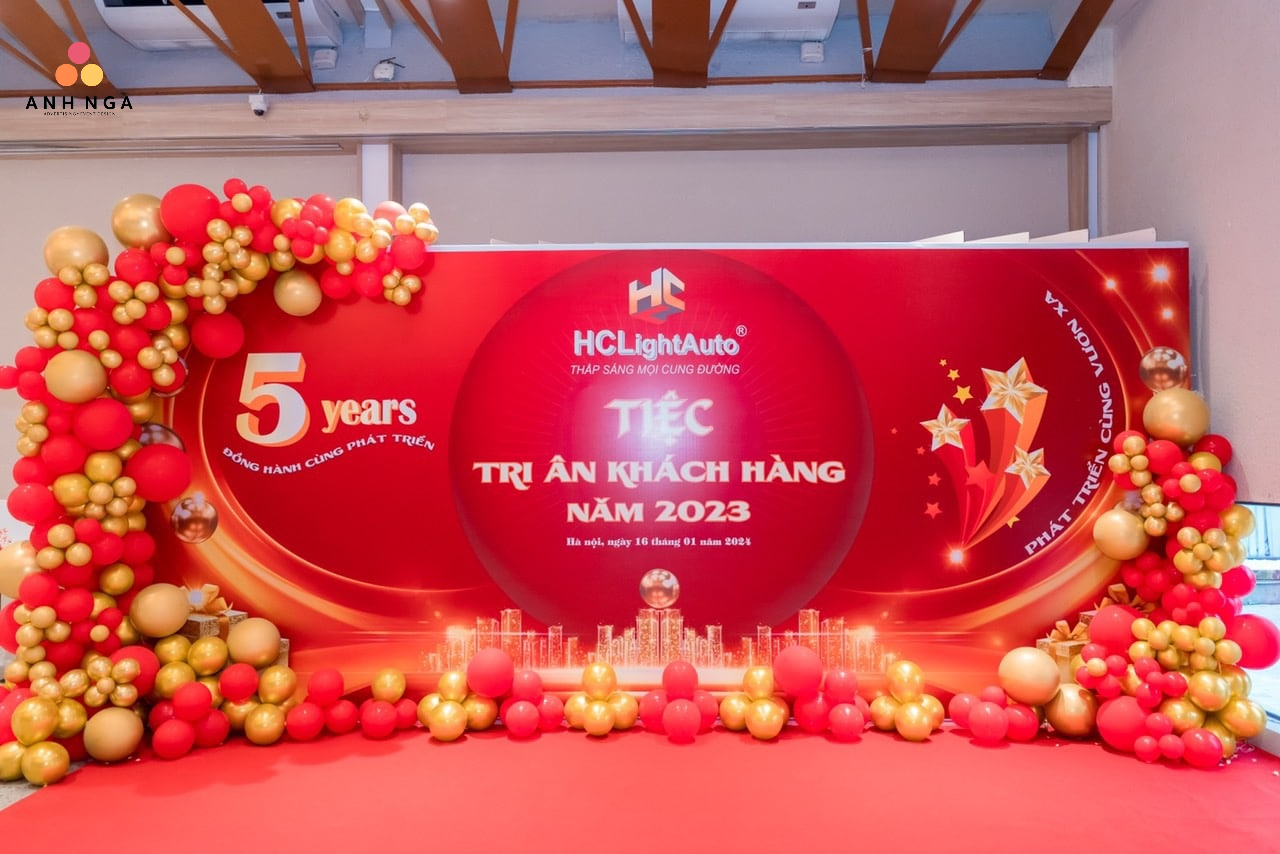 Tổ chức tiệc tri ân khách hàng - Anh Nga Event - Công Ty TNHH Quảng Cáo Truyền Thông Anh Nga