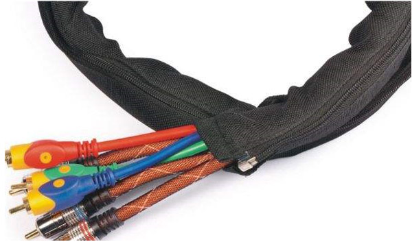 Ống bọc vải dệt có khóa kéo cho bộ dây điện ZIPF