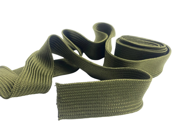 Ống bọc lưới bện nylon màu xanh quân đội JLBZ